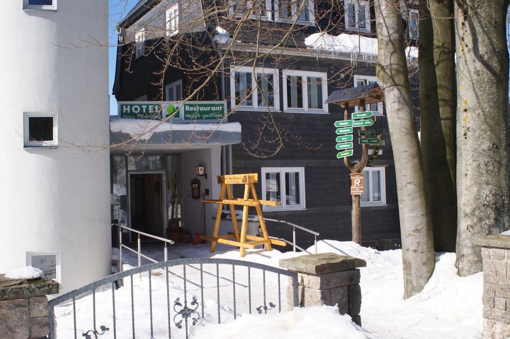Hotel Haus Oberland Masserberg Exteriér fotografie