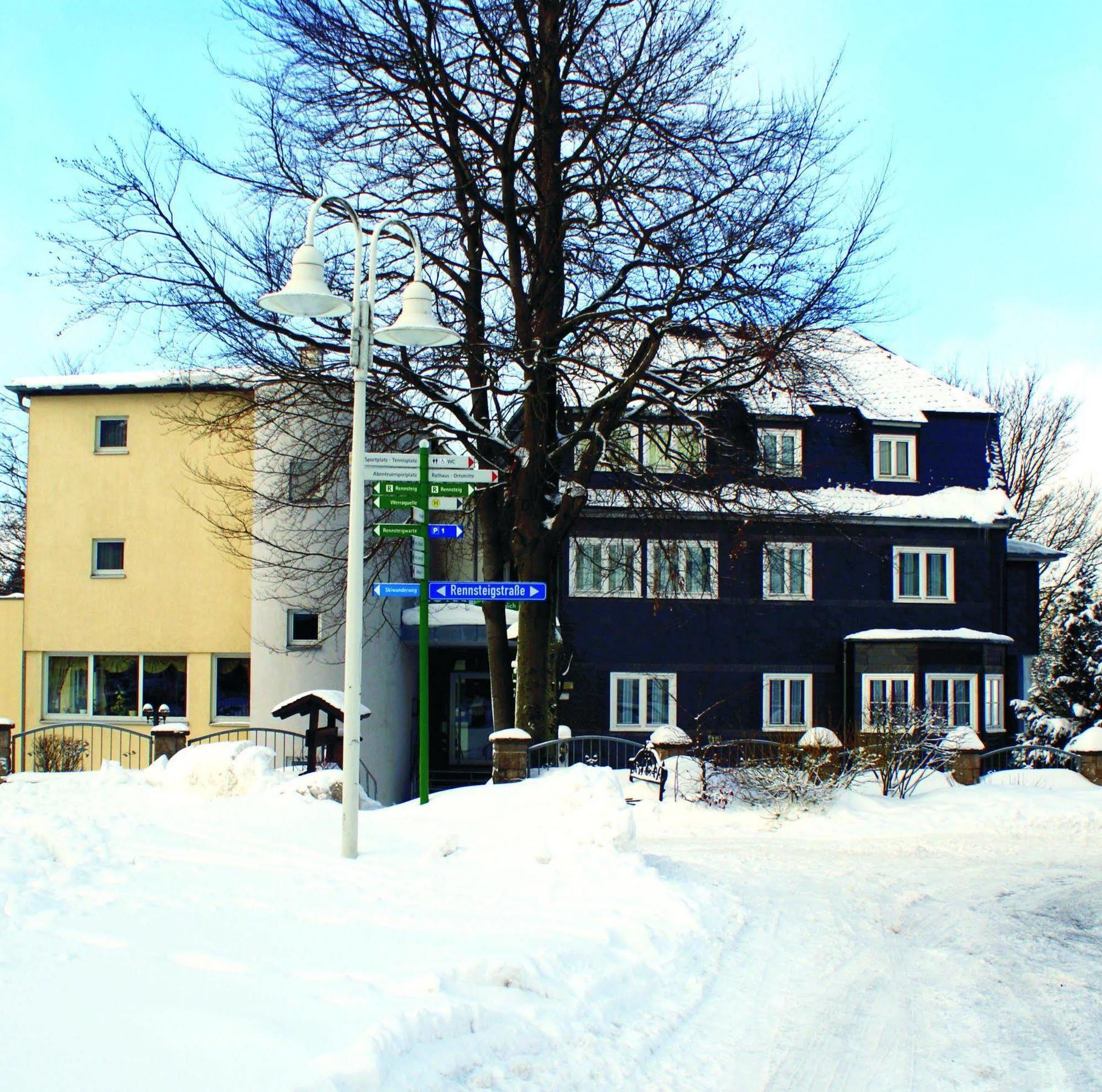 Hotel Haus Oberland Masserberg Exteriér fotografie